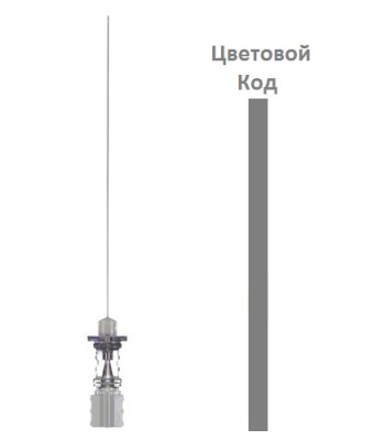 Игла спинномозговая Пенкан со стилетом напр. игла 27G - 88 мм купить оптом в Волгограде