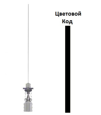 Игла спинномозговая Пенкан со стилетом 22G - 88 мм купить оптом в Волгограде
