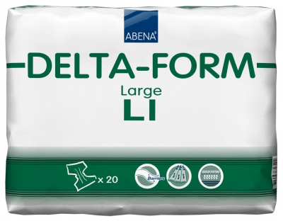 Delta-Form Подгузники для взрослых L1 купить оптом в Волгограде
